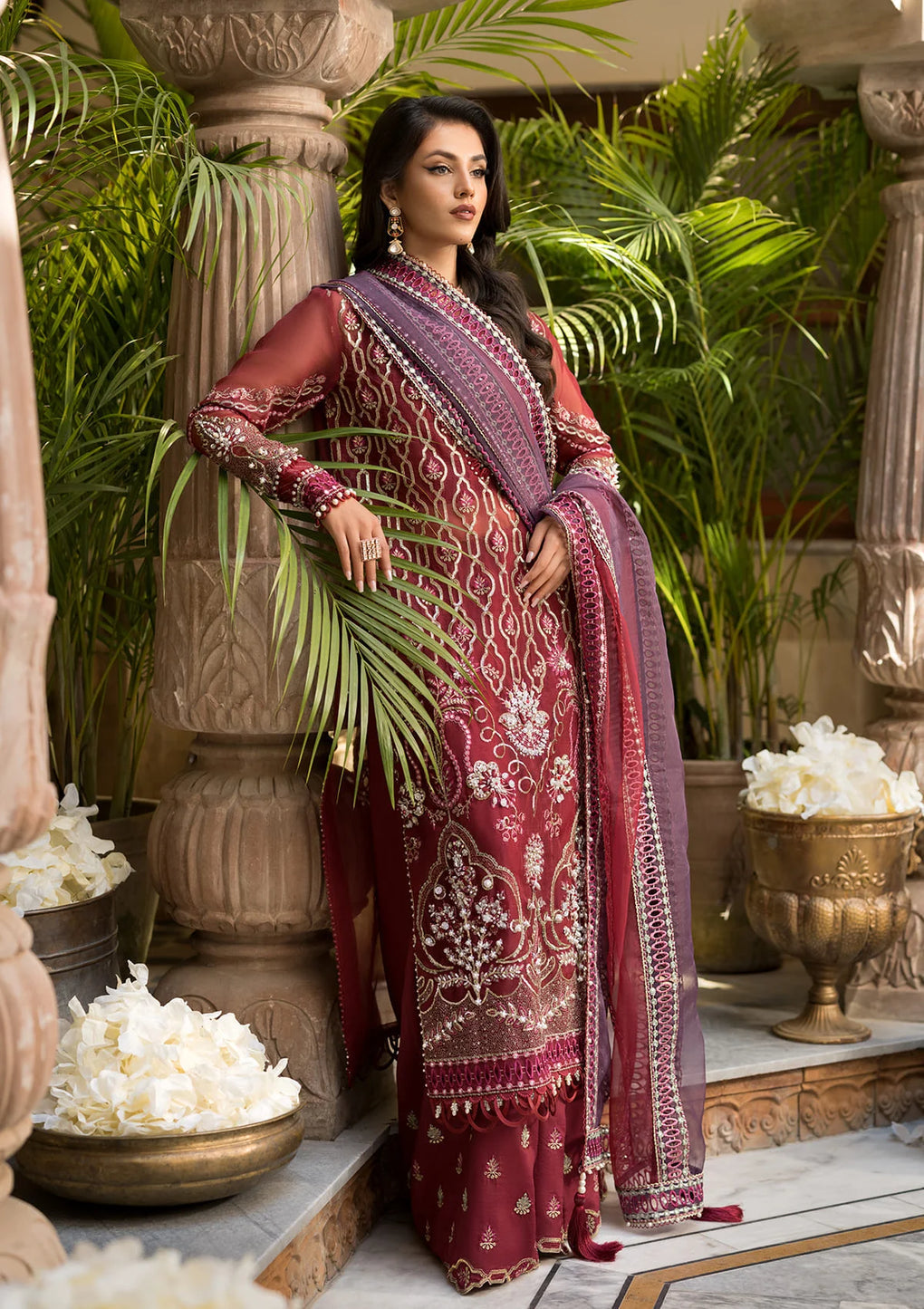 Elaf Premium | Formal Handwork Collection | EFH-06 GHAZAL - Official Elaf Premium stockist in UK - Sakeena London