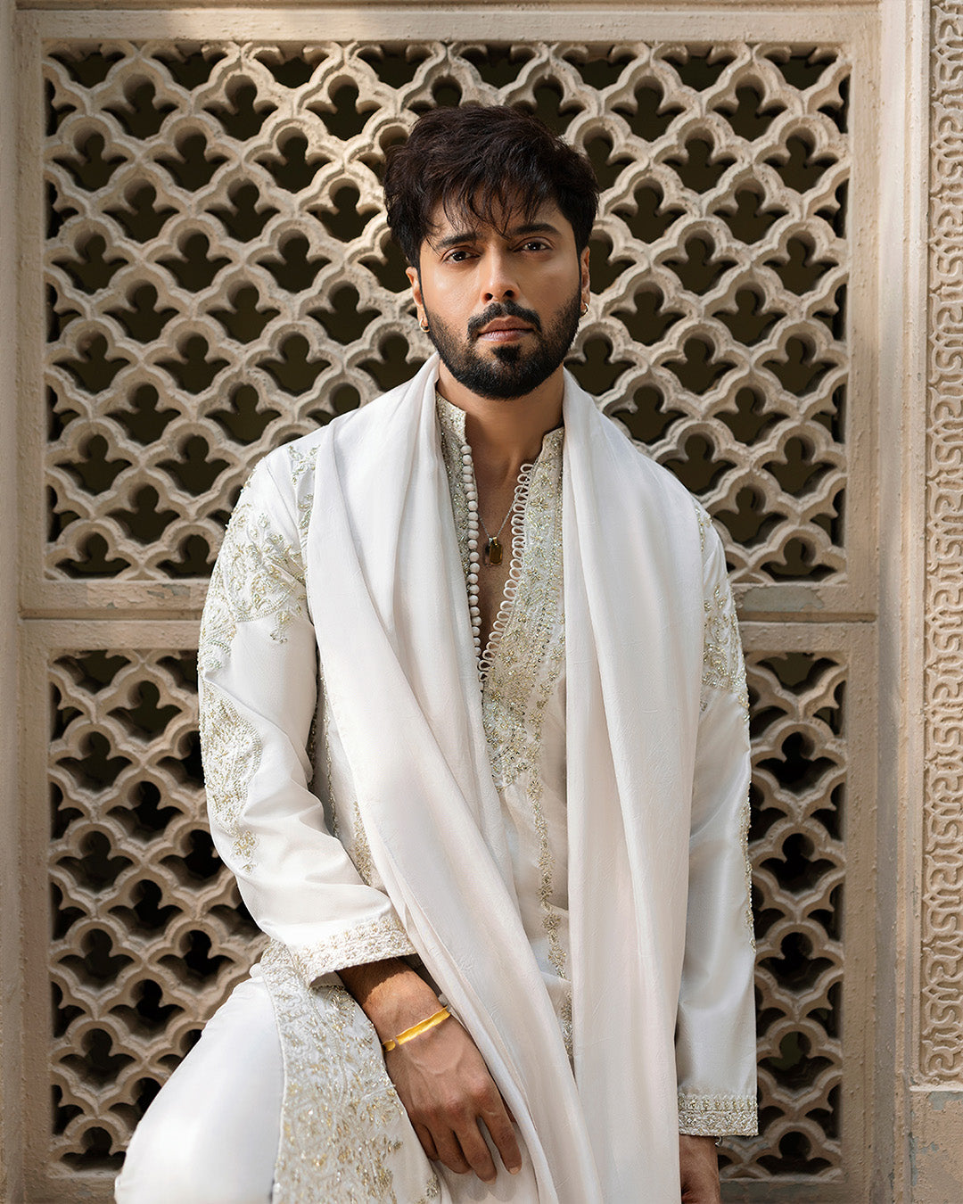 Pakistani Menswear | Faiza Saqlain | Bishr - Official Faiza Saqlain stockist in UK - Sakeena London