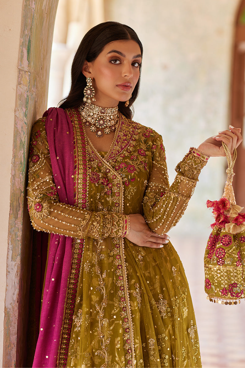 Mina Hassan | Formal Dholki Collection | Aaliyah - Official Mina Hassan stockist in UK - Sakeena London