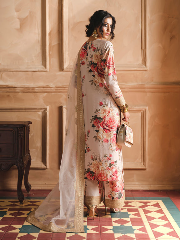 Humjoli | Luxury Collection | Beige Rose - Official Humjoli stockist in UK - Sakeena London