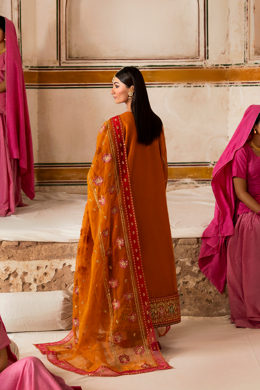Emaan Adeel I The Empress Wedding Formals I SOLMIRA - Official Emaan AdeelEMPLOYEES stockist in UK - Sakeena London