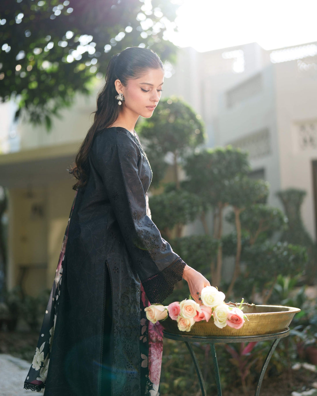 Neeshay | Printkari Luxe | SABLE