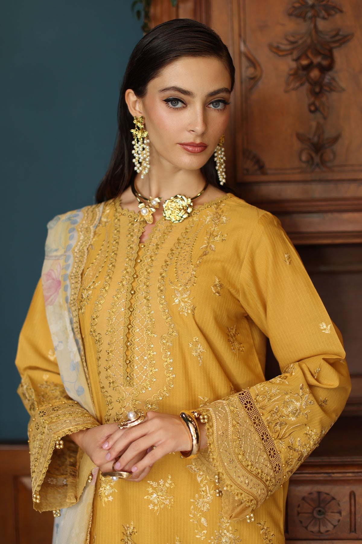 Nureh | Maya Lawn | NS-155 - Official Nureh stockist in UK - Sakeena London