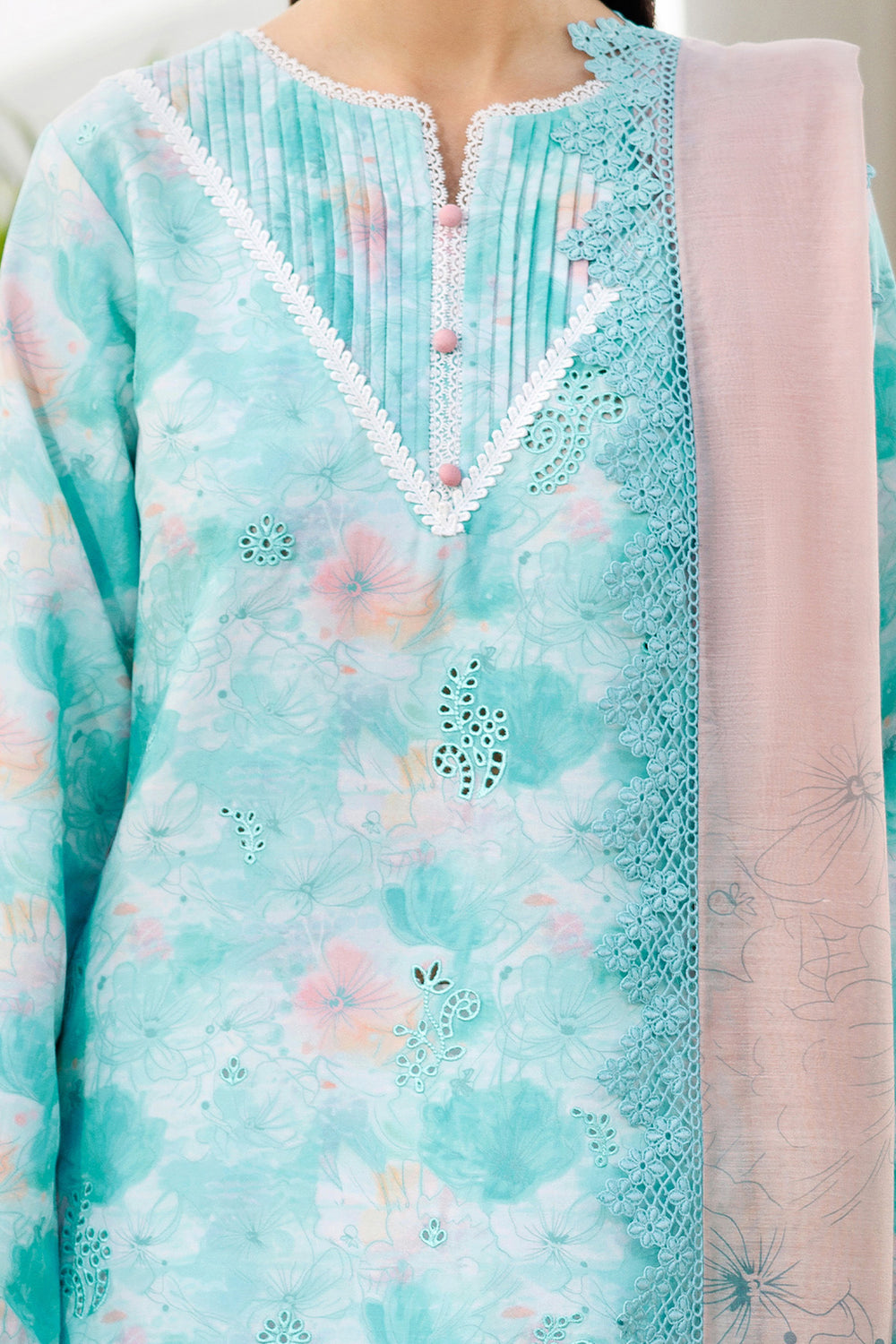 Farasha | Printed Essentials | Blue Dusk - Official Farasha stockist in UK - Sakeena London