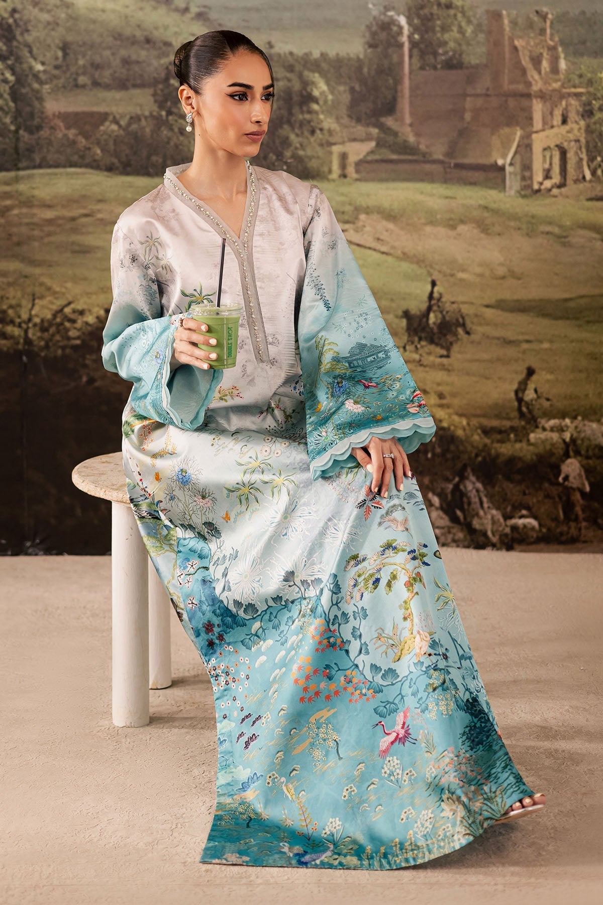 Nureh | Shades of Winter | NP-672 - Official Nureh stockist in UK - Sakeena London