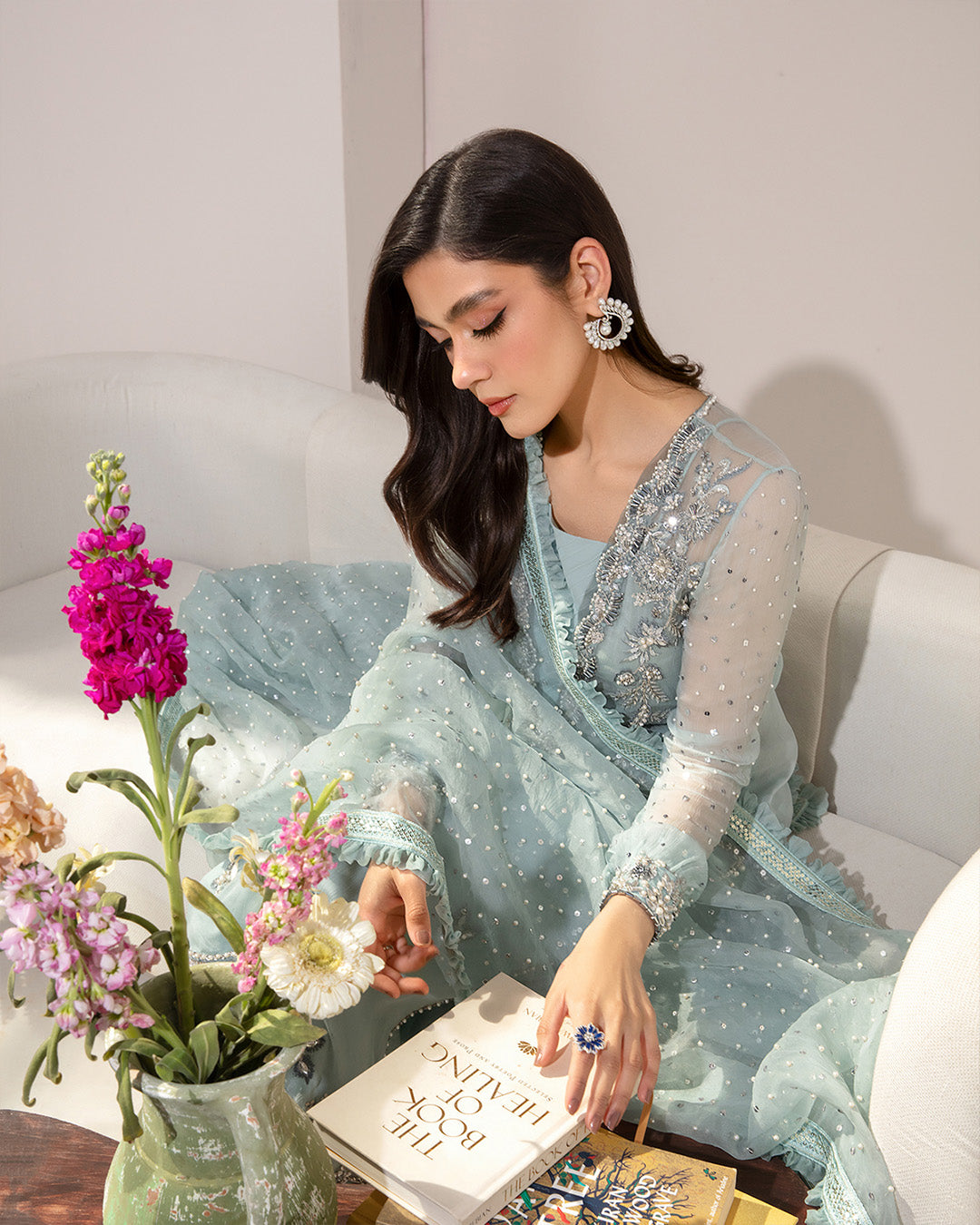 Faiza Saqlain | Lenora Luxury Pret | Arleena - Official Faiza Saqlain stockist in UK - Sakeena London