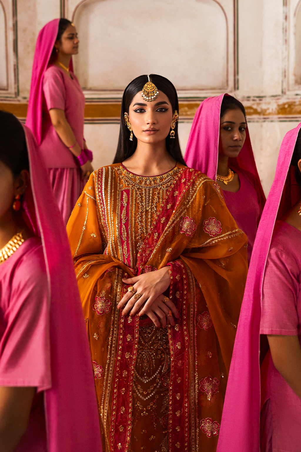 Emaan Adeel I The Empress Wedding Formals I SOLMIRA - Official Emaan AdeelEMPLOYEES stockist in UK - Sakeena London