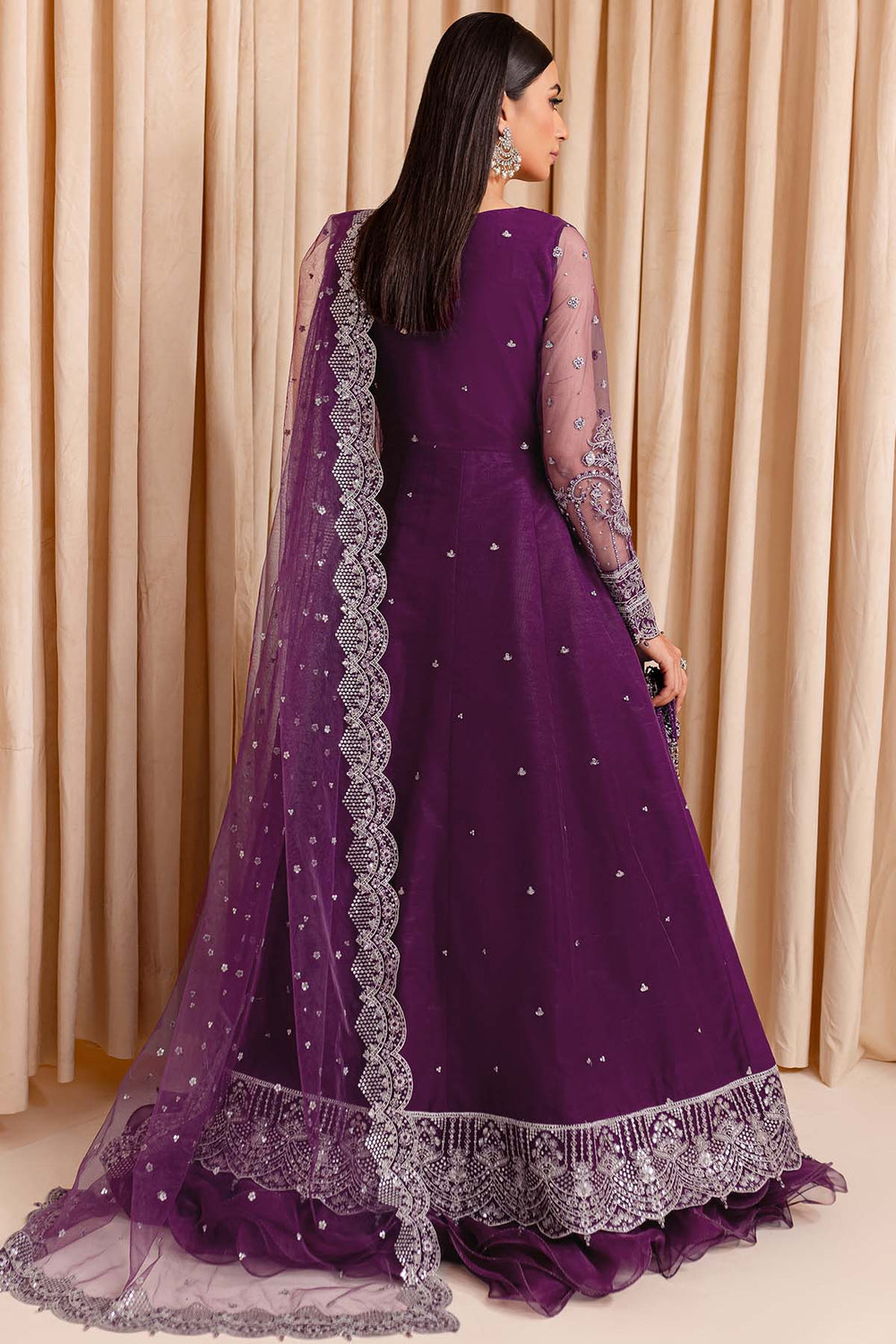 Farasha | Lumiere Formals | Plum Passion - Official Farasha stockist in UK - Sakeena London