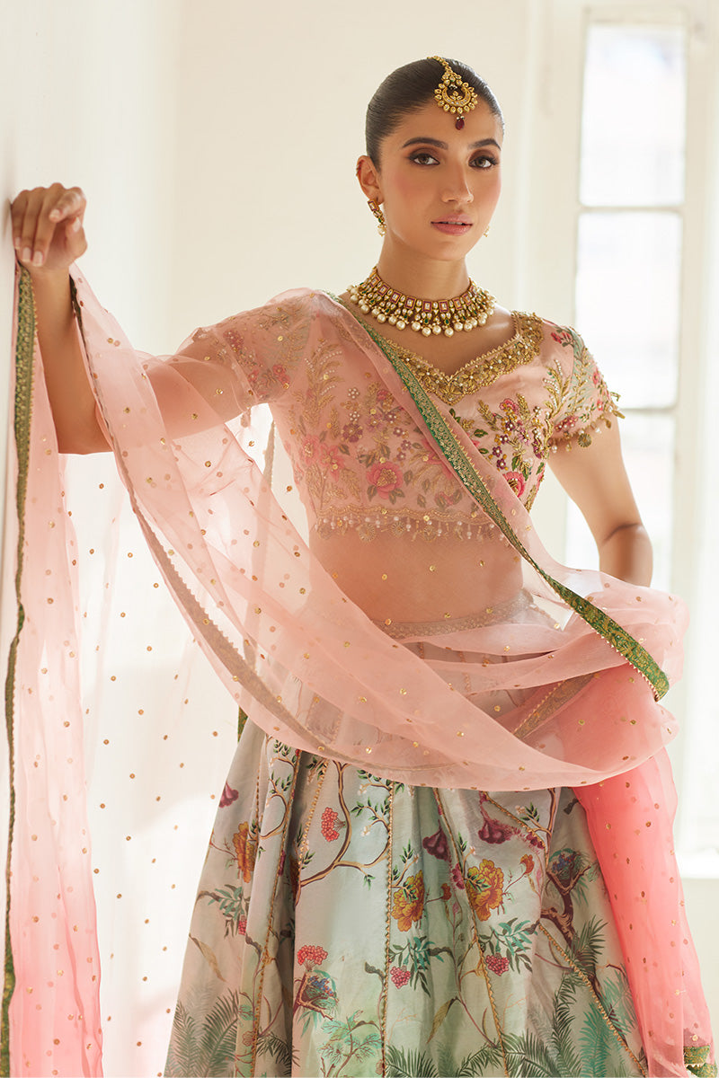 Mina Hassan | Formal Dholki Collection | Fayruz - Official Mina Hassan stockist in UK - Sakeena London