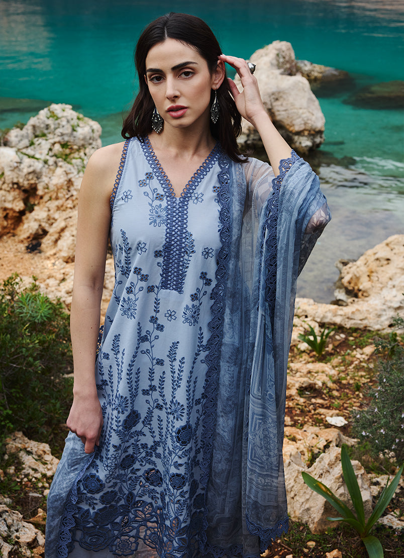 Image | Lawnkari 25 | Zayna - Official Image stockist in UK - Sakeena London