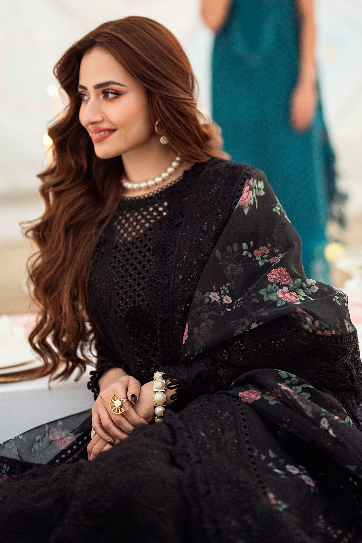 Nureh | Khuwab Luxury Lawn | NE-151 - Official Nureh stockist in UK - Sakeena London