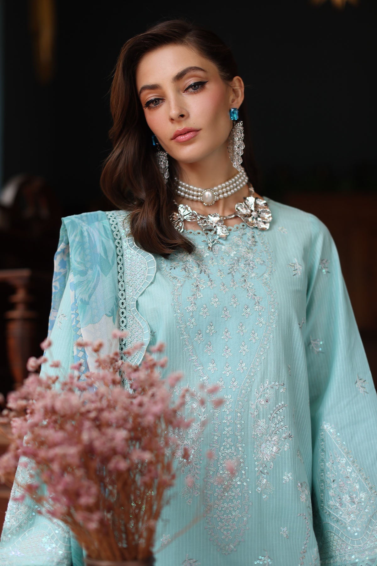 Nureh | Maya Lawn | NS-156 - Official Nureh stockist in UK - Sakeena London