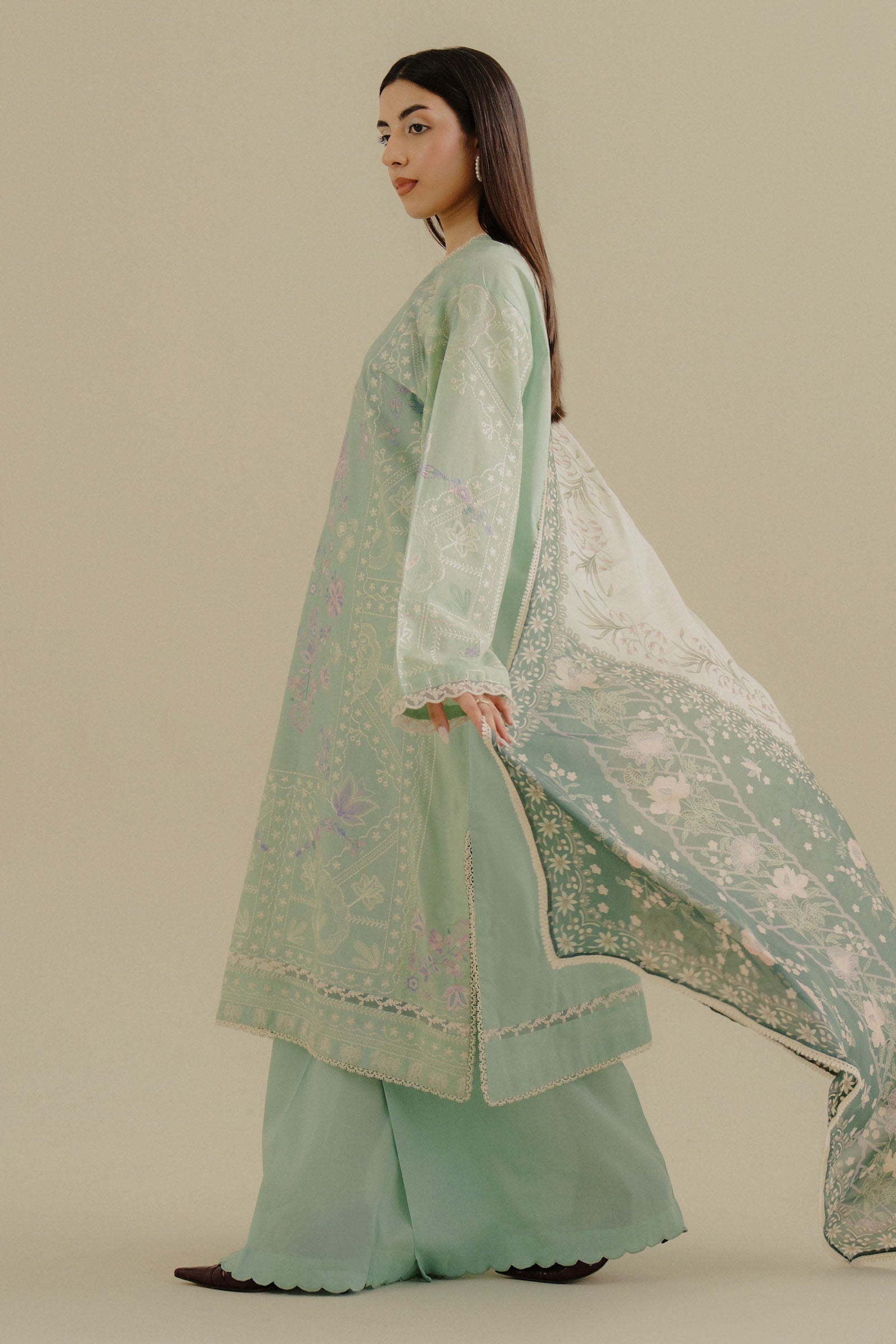 Zara Shahjahan | Coco Lawn 25 | Nyssa-10A - Official Zara Sahjahan stockist in UK - Sakeena London