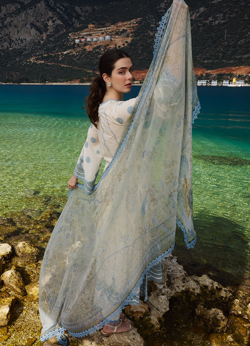 Image | Lawnkari 25 | Mila - Official Image stockist in UK - Sakeena London