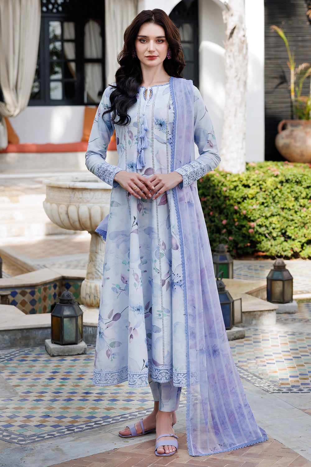 Farasha | Printed Essentials | Sky Breeze - Official Farasha stockist in UK - Sakeena London
