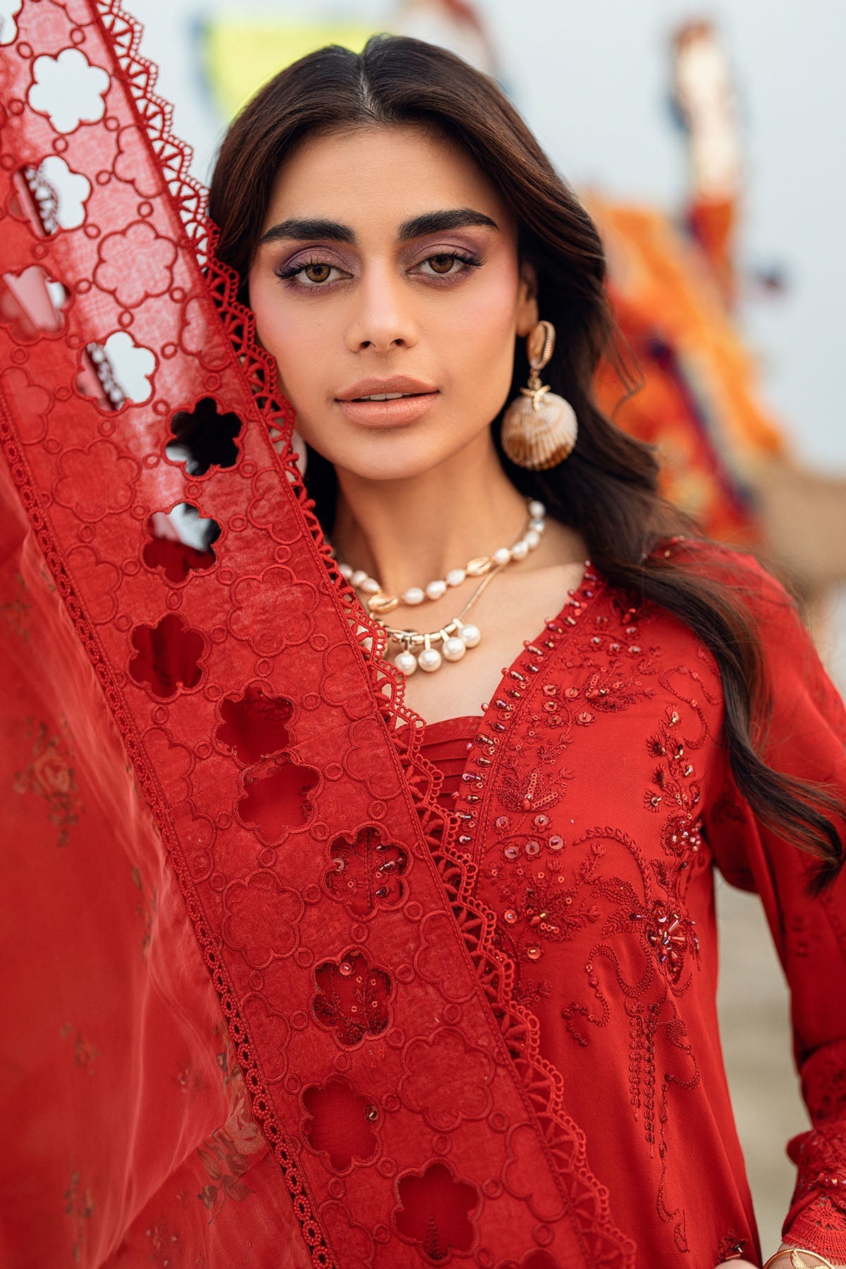 Nureh | Khuwab Luxury Lawn | NE-147 - Official Nureh stockist in UK - Sakeena London