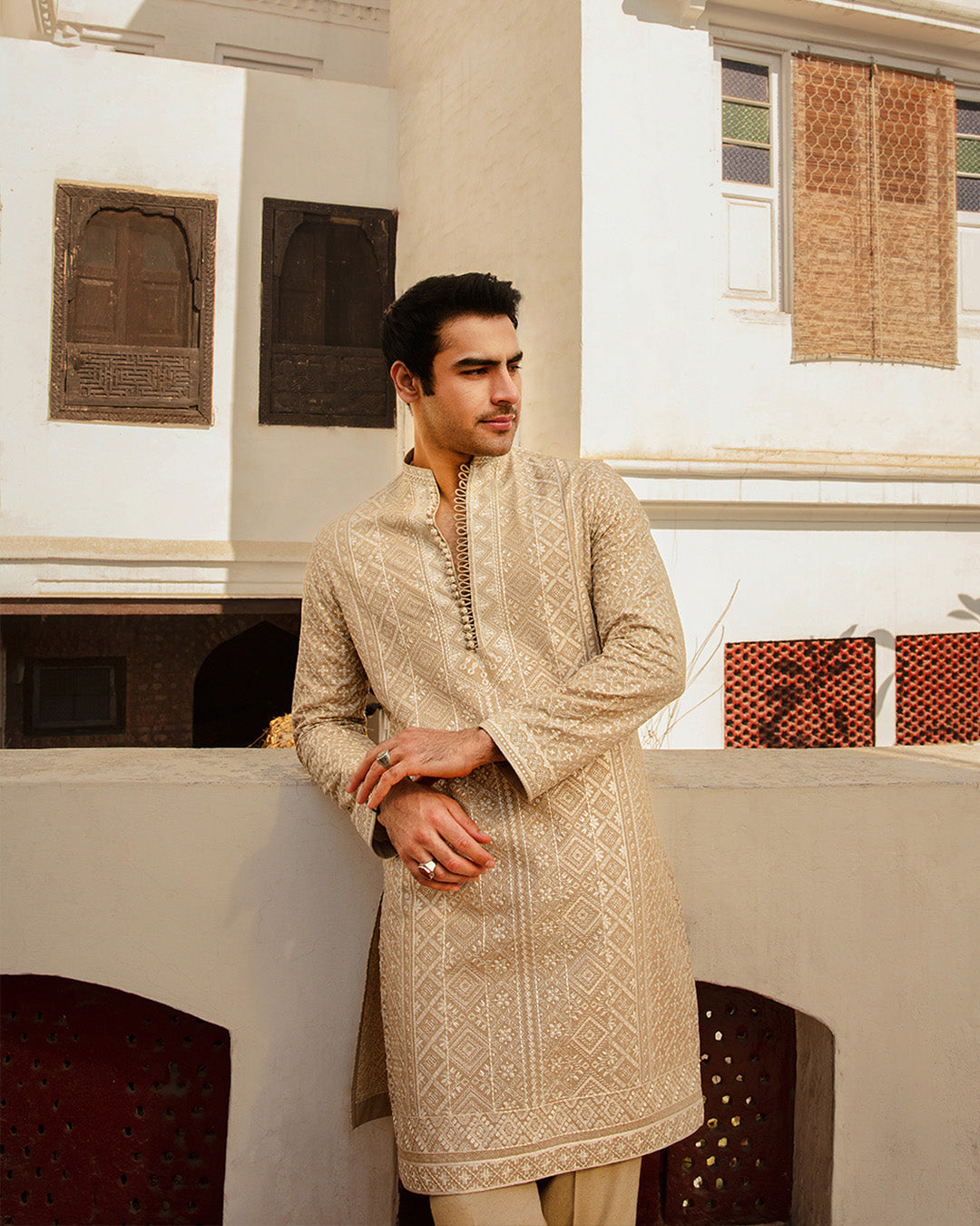 Pakisatni Menswear | Faiza Saqlain | Aksel - Official Faiza Saqlain stockist in UK - Sakeena London