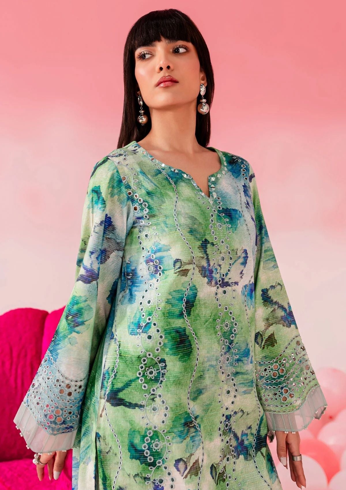 Lawn Collection - Nureh -  Ballerina 24 - NU2#142