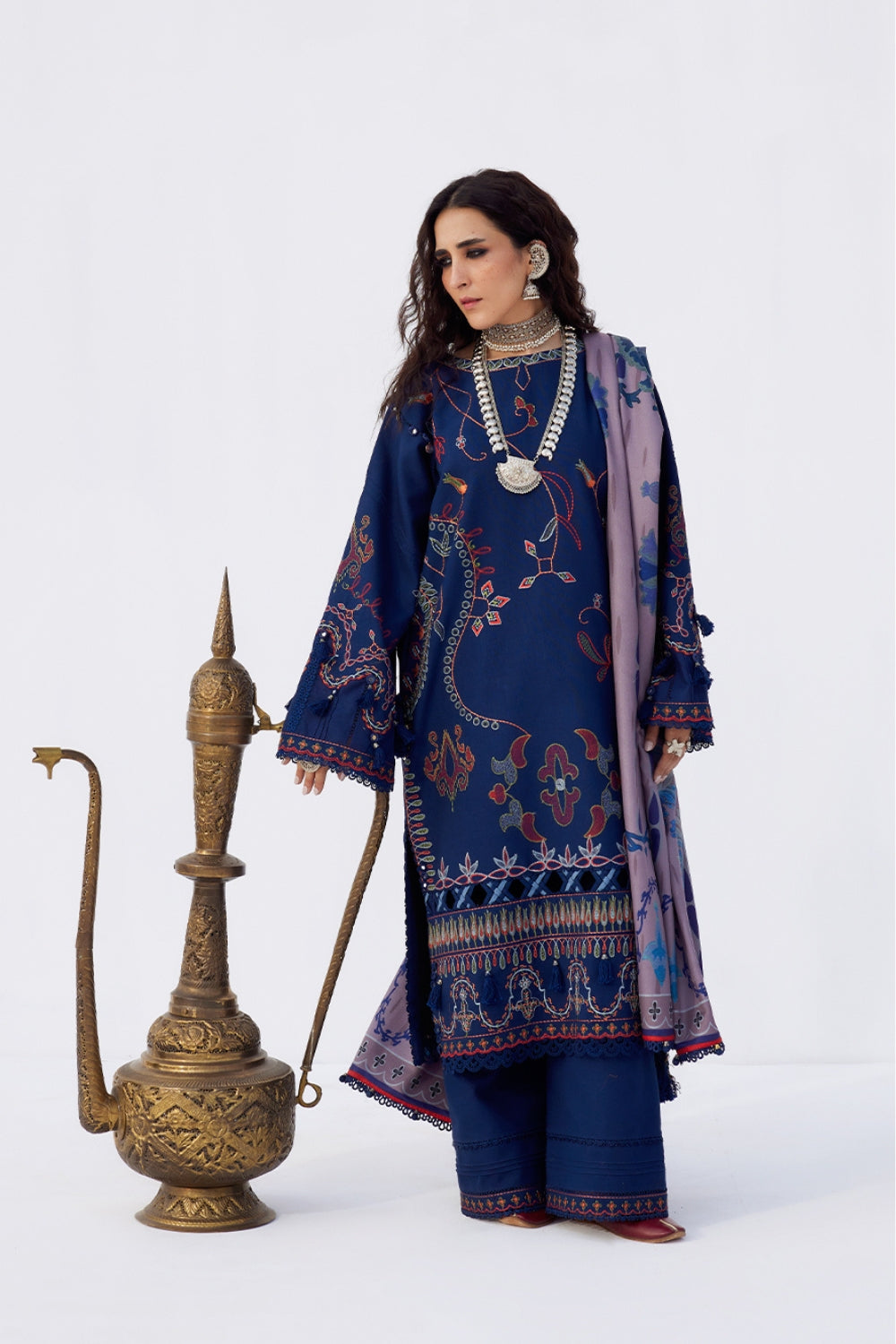 Saira Rizwan | Winter Khaddar 25 | MAHRUKH-SRW25-08 - Official Saira Rizwan stockist in UK - Sakeena London
