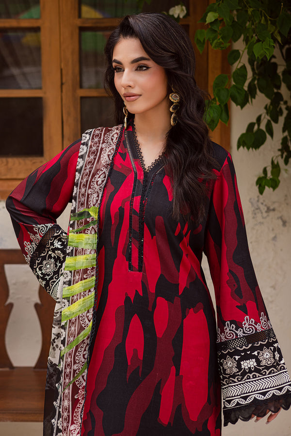 Nureh | Signature Printed Linen | SP-169 - Official Nureh stockist in UK - Sakeena London