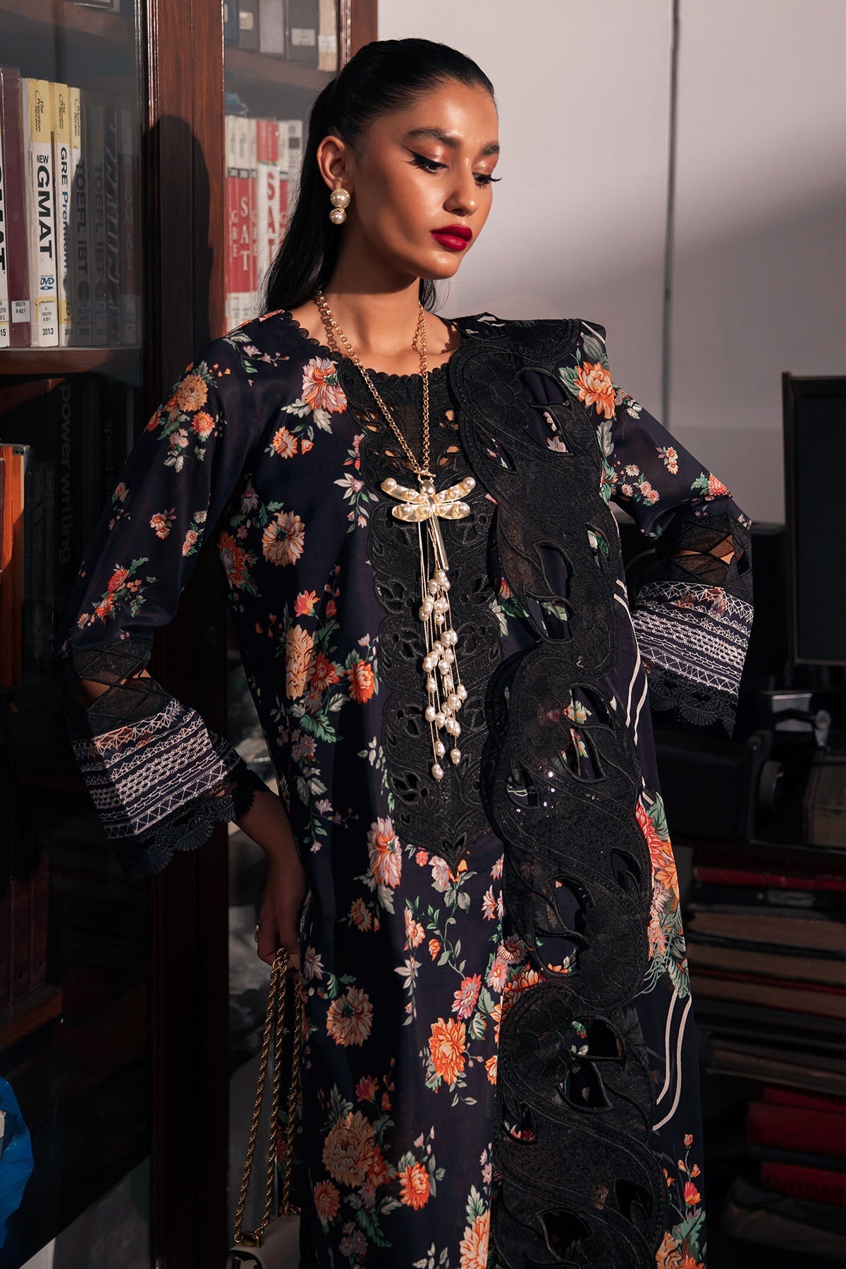 Nureh | Glam Girl Lawn | GL-18 - Official Nureh stockist in UK - Sakeena London