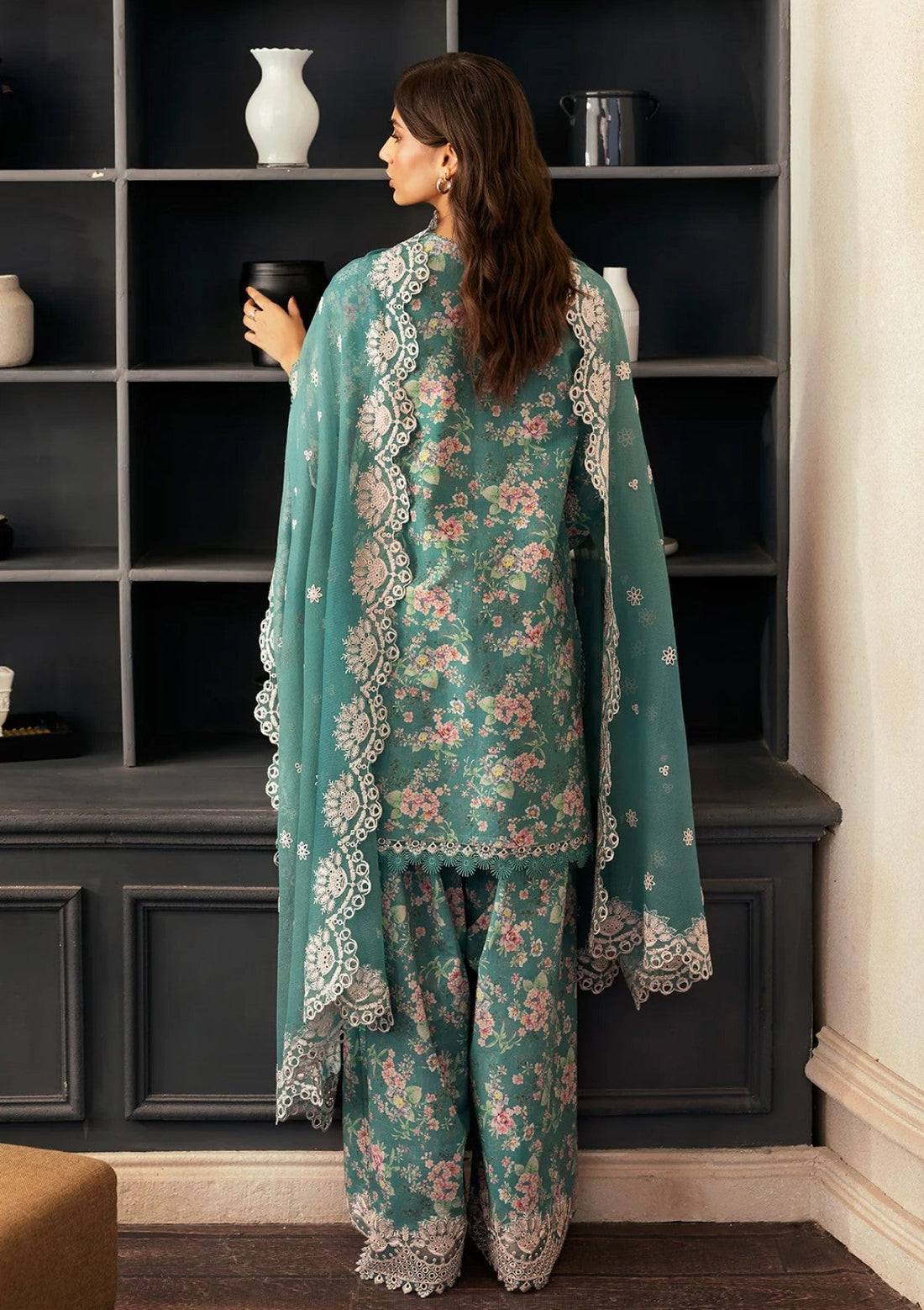 Lawn - Afrozeh - Day Break - Printed Kari - AL-25-V11-10