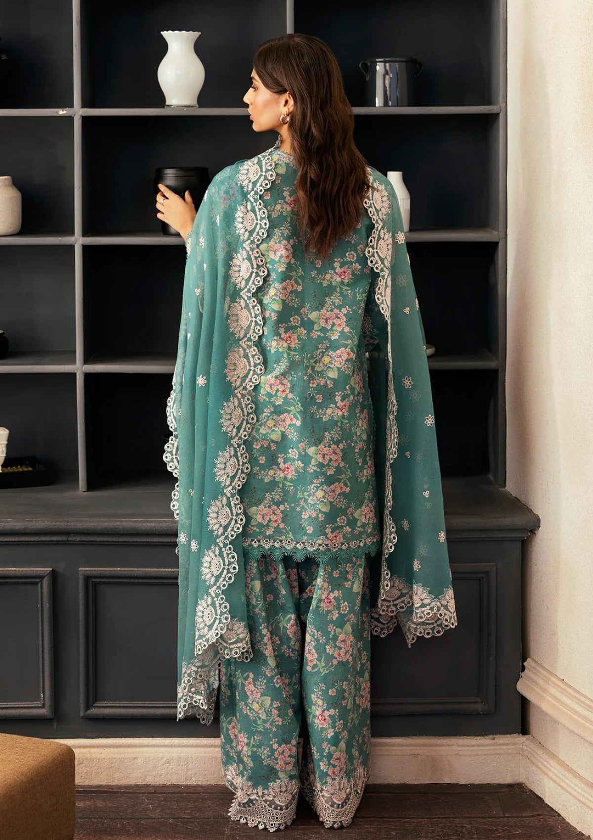 Lawn - Afrozeh - Day Break - Printed Kari - AL-25-V11-10