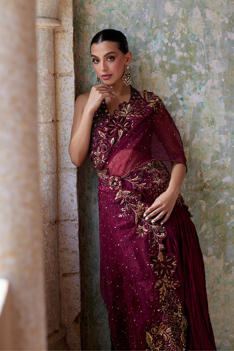 Mina Hassan | Formal Dholki Collection | Layla - Official Mina Hassan stockist in UK - Sakeena London