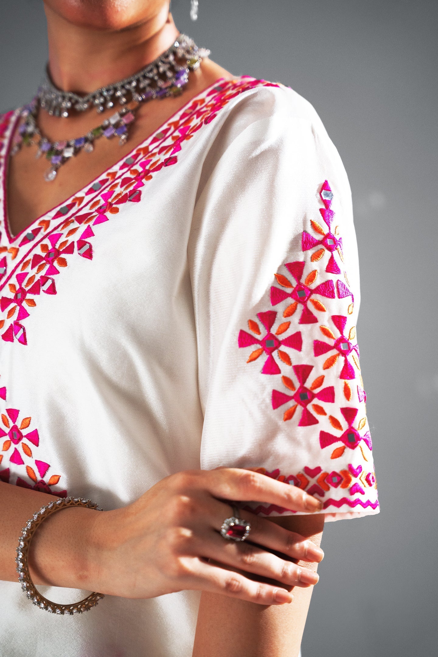 Fozia Khalid | Dilkash Festive Wear 25 | Noor - Official Fozia Khalid stockist in UK - Sakeena London