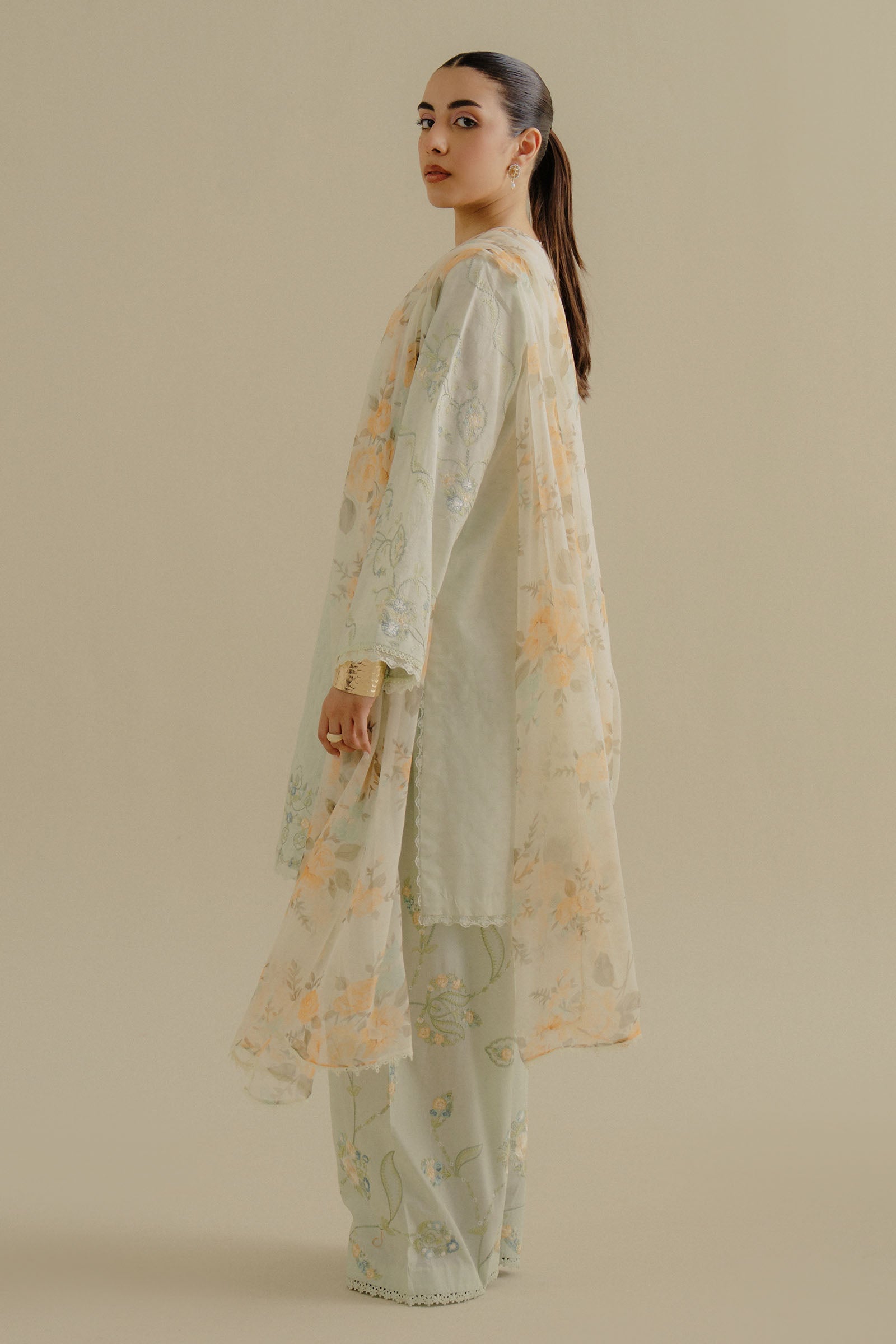 Zara Shahjahan | Coco Lawn 25 | Elva-1B - Official Sakeena London stockist in UK - Sakeena London