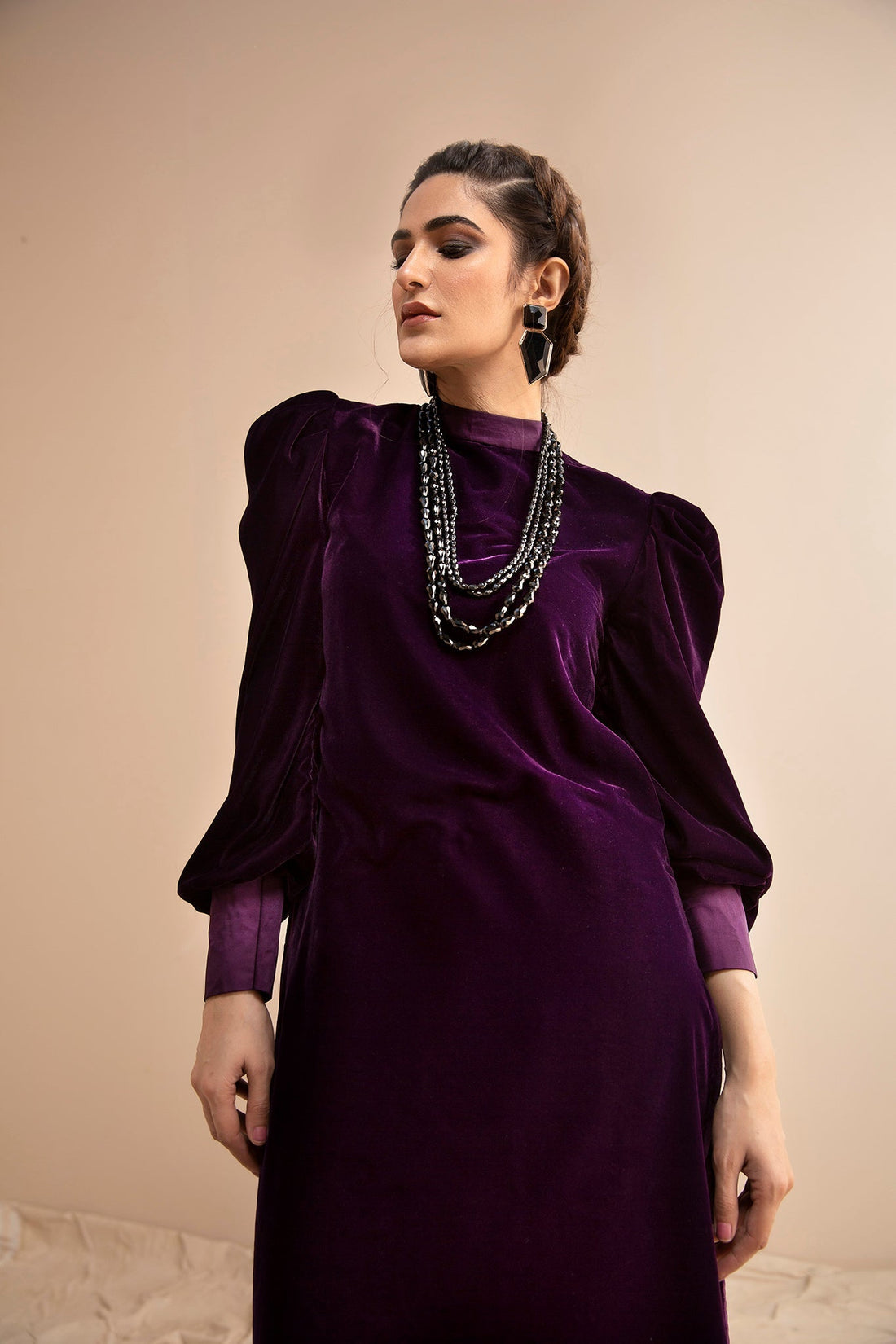 Hana | Mavi Velvets | VLT009 - Official Hana stockist in UK - Sakeena London