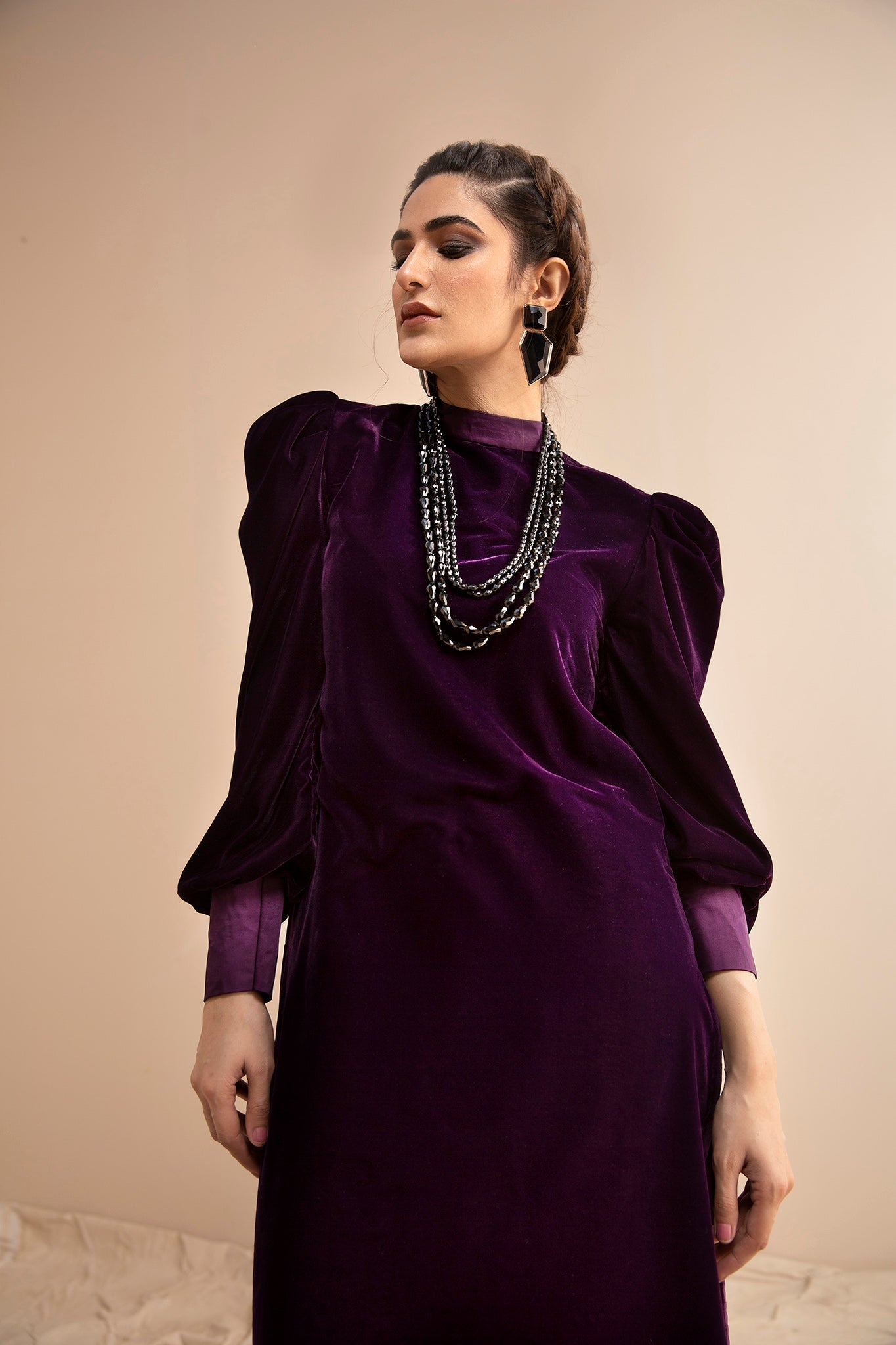 Hana | Mavi Velvets | VLT009 - Official Hana stockist in UK - Sakeena London