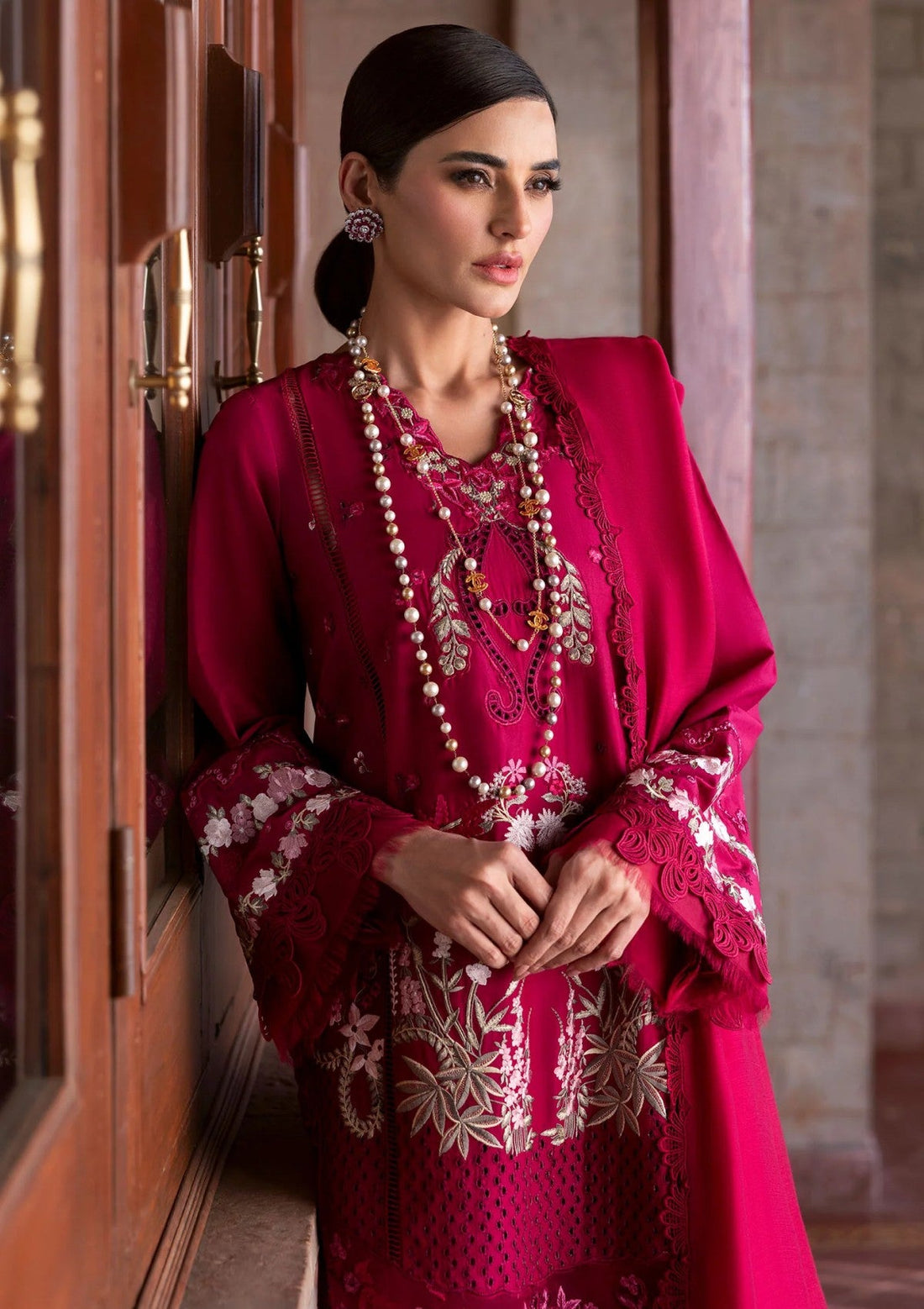Lawn - Saira Shakira - Bloom - Eid Unstitched 25 - SSEL#7B - FAYE