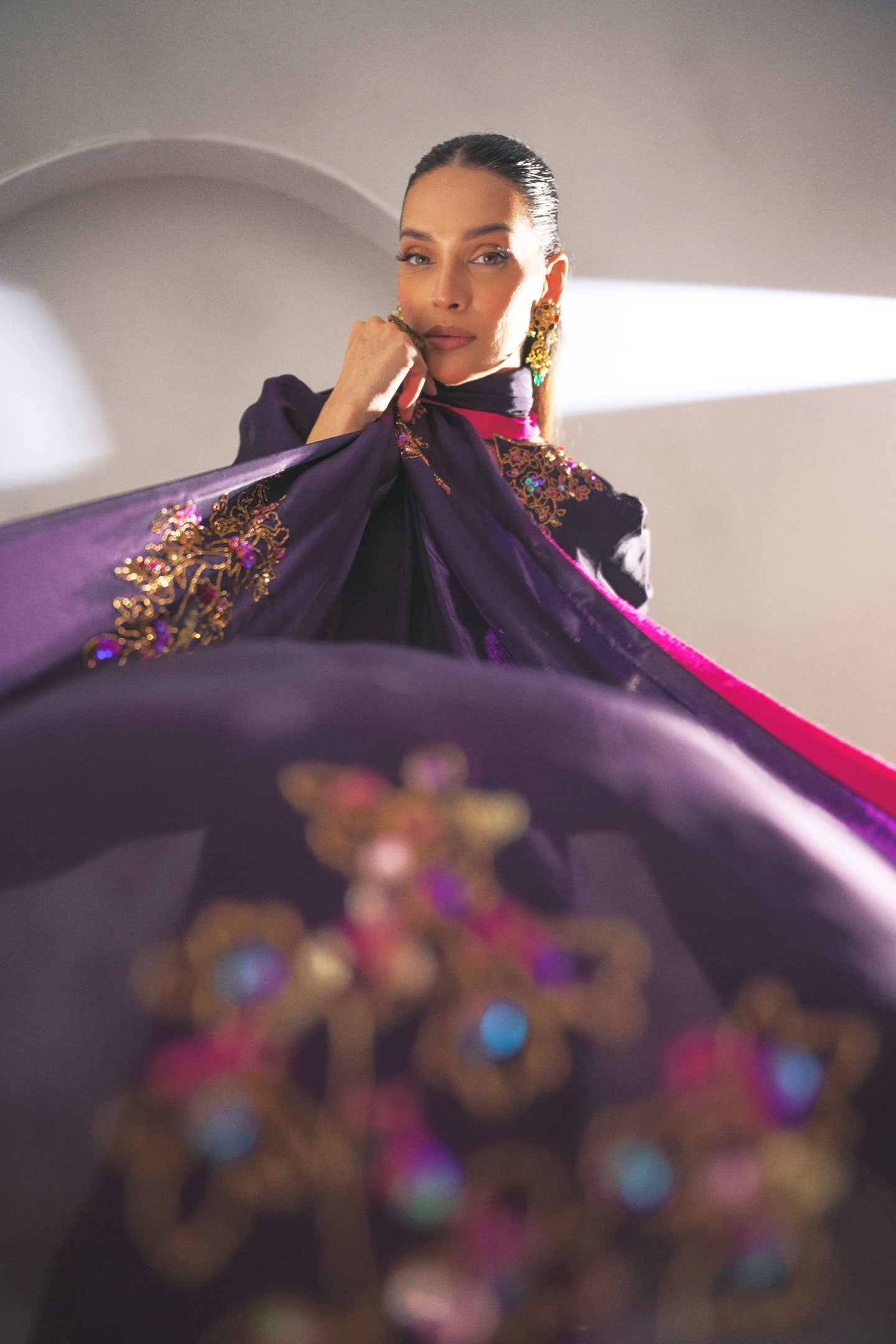 Fozia Khalid | Dilkash Festive Wear 25 | Zarqash - Official Fozia Khalid stockist in UK - Sakeena London