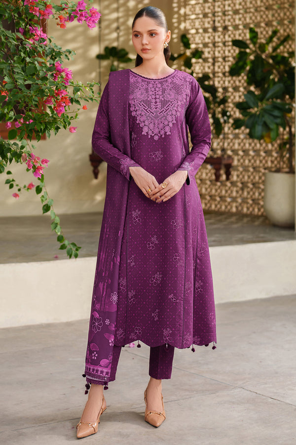 Farasha | Meline Premium Viscose 25 | Wild Plum - Official Farasha stockist in UK - Sakeena London