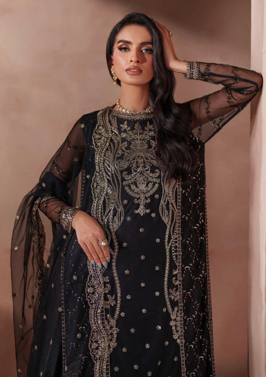 Formals - Zarif - Mahrosh - Unstitched 25 - MUF#01 - Ishaal