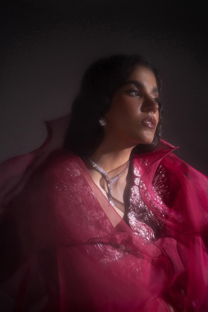 Caia | Luxury Velvet Edit 25 | Fuchsia - Official Caia stockist in UK - Sakeena London