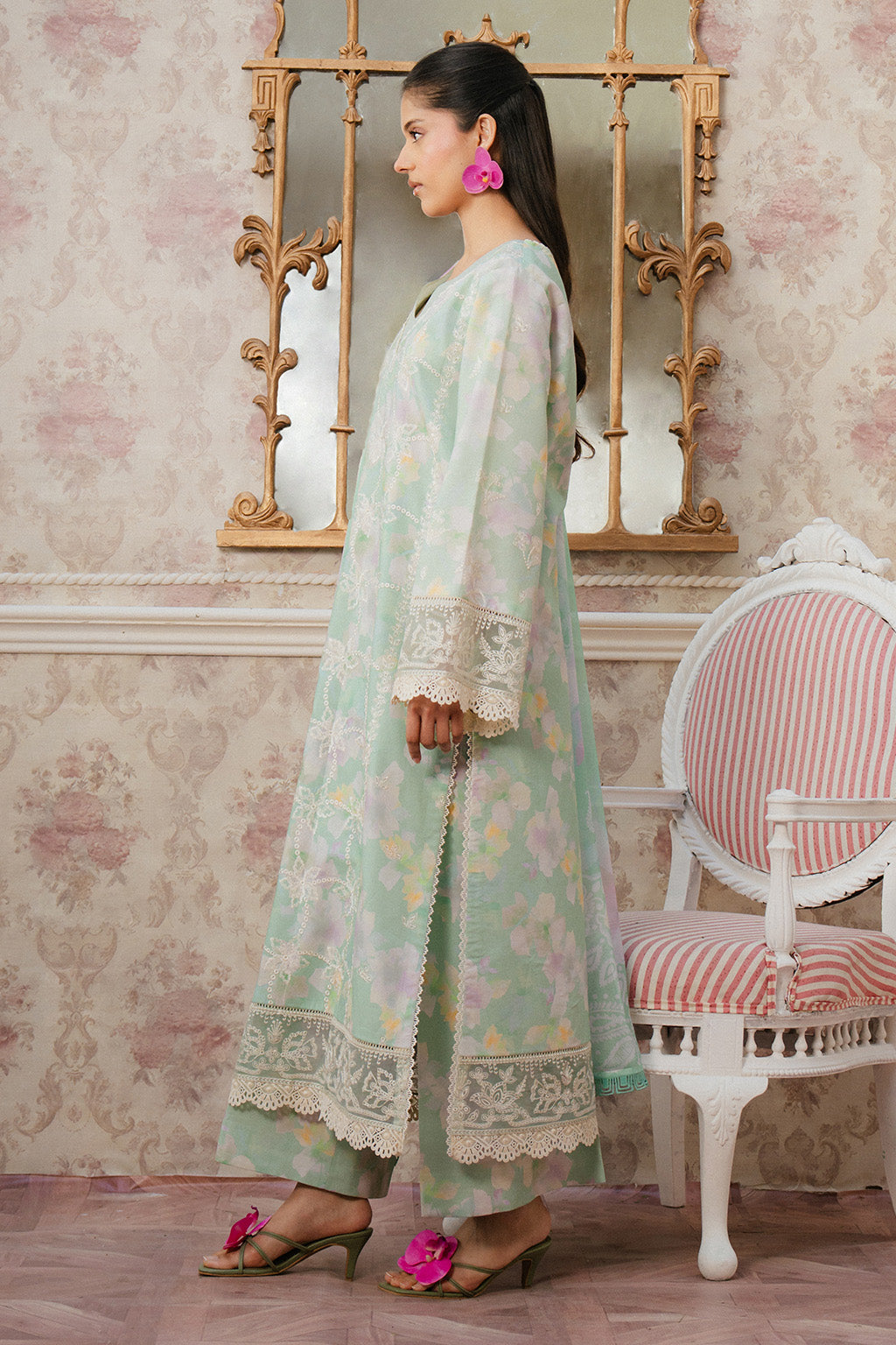 Ayzel | Armelia Printed Lawn 25 | Liora - Official Ayzel stockist in UK - Sakeena London