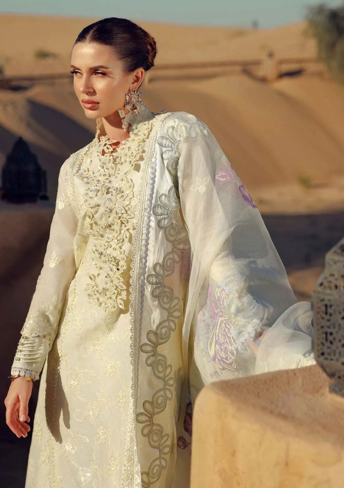 Lawn Collection - Noor by Saadia Asad - Eid Handwork LaserkariÃÂÃÂ Lawn - SL24#02