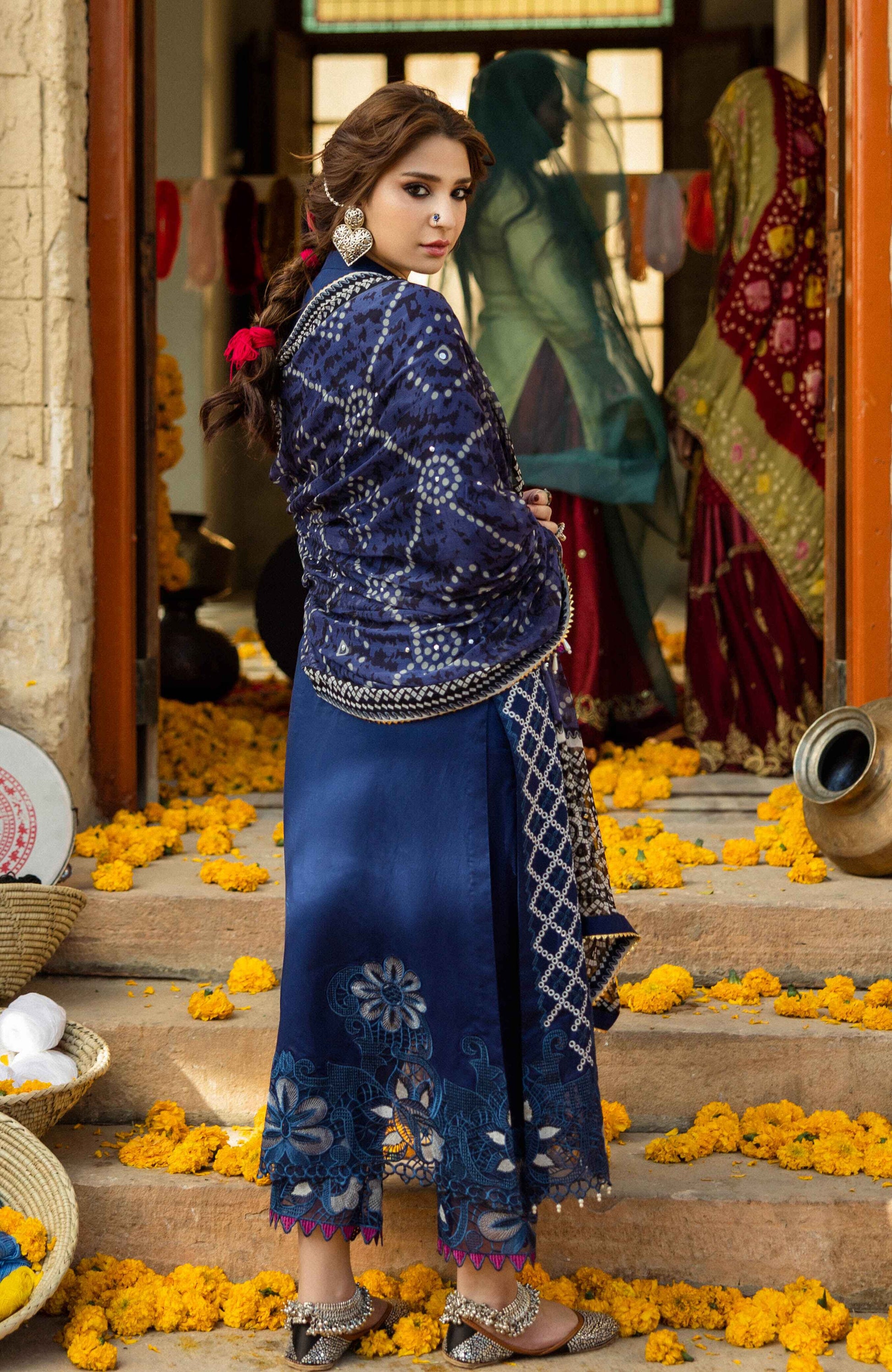Al Zohaib | Bandhani The Tale of Jaipur 25 | BTJ-25-03 - Official Al Zohaib stockist in UK - Sakeena London