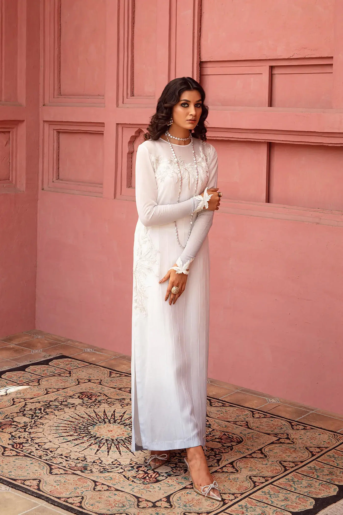 Nilofer Shahid | Nur e Subh Formals | Savera - Official Nilofer Shahid stockist in UK - Sakeena London