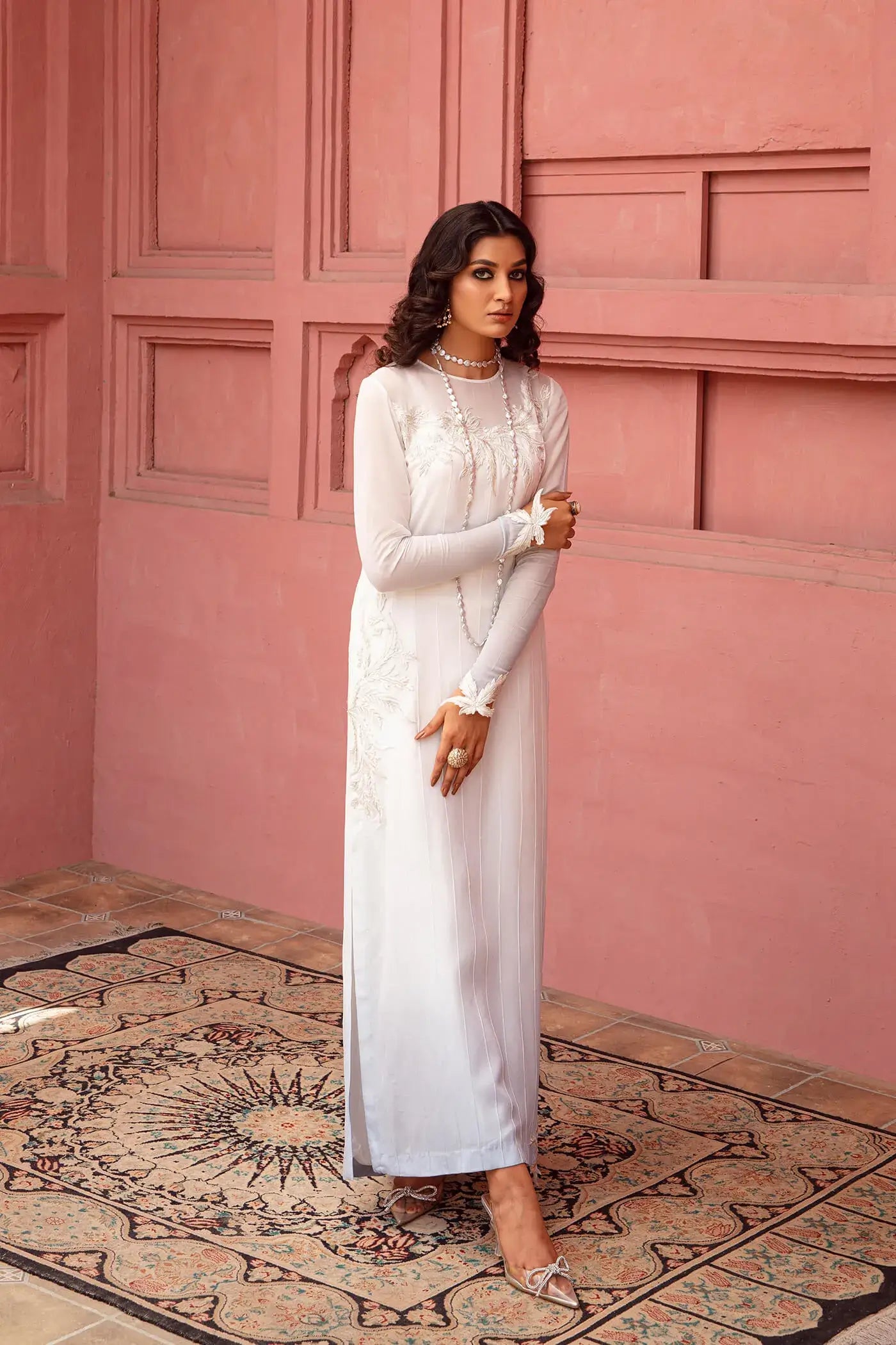 Nilofer Shahid | Nur e Subh Formals | Savera - Official Nilofer Shahid stockist in UK - Sakeena London
