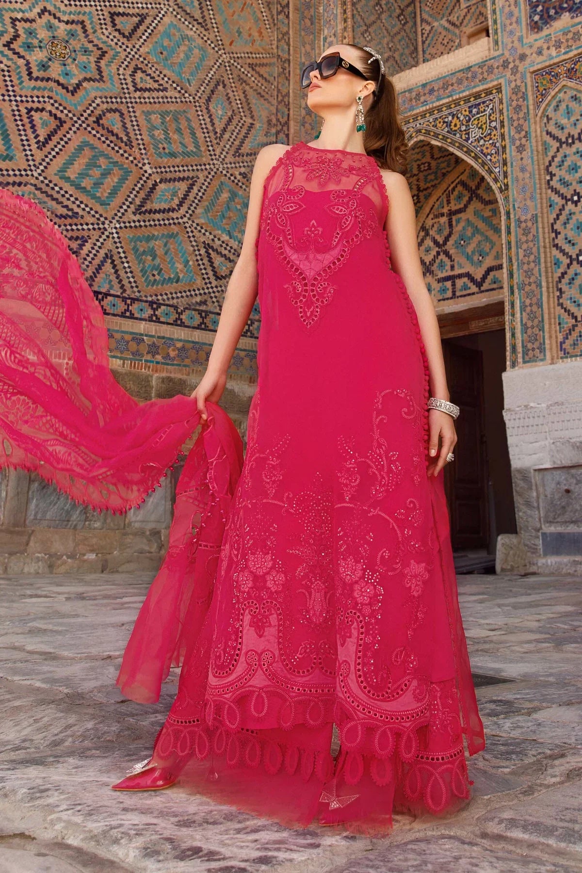 Maria B | Luxury Lawn | D-2303-A - Official Maria B stockist in UK - Sakeena London
