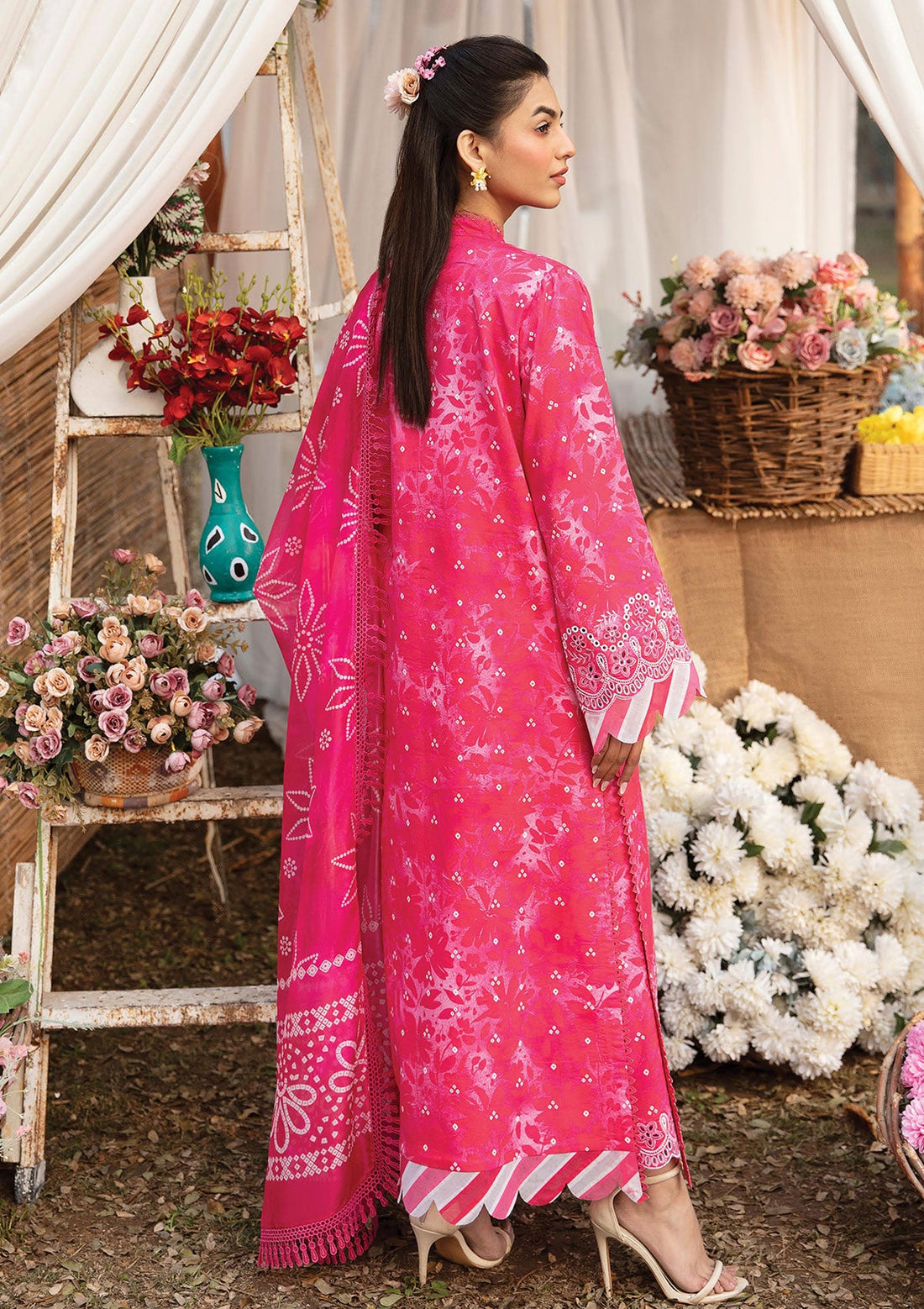 Lawn Collection - Ayzel - Summer Dream - AZL-V1-03 - Cosmos
