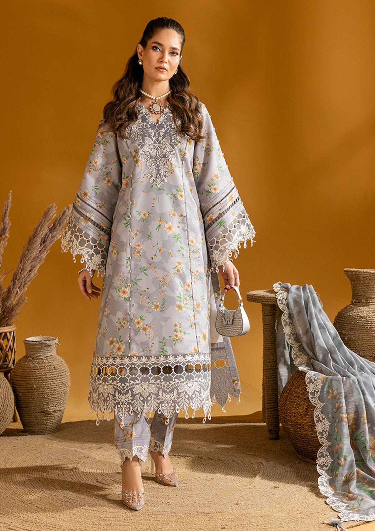 Lawn Collection - Alizeh - Maahi - AM24#10 - Lina
