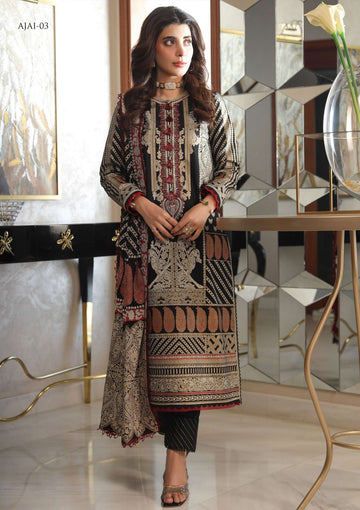 Lawn Collection - Asim Jofa - Aira - AJAI#3