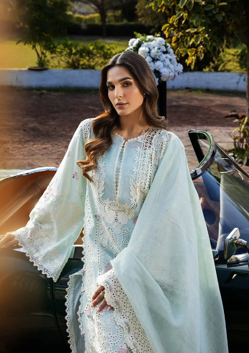 Kahf Premium | Luxury Lawn 25 | KLR-2B Garnet - Official Kahf Premium stockist in UK - Sakeena London
