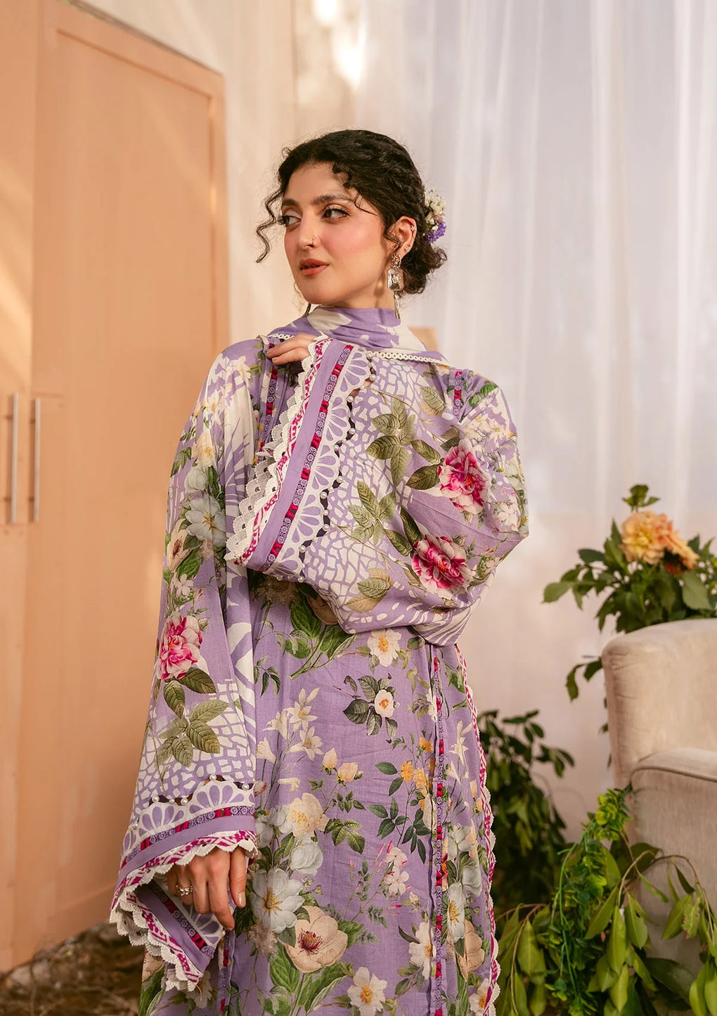 Elaf Premium | Prints 25 | EPS-5B LILABELLE - Official Elaf Premium stockist in UK - Sakeena London