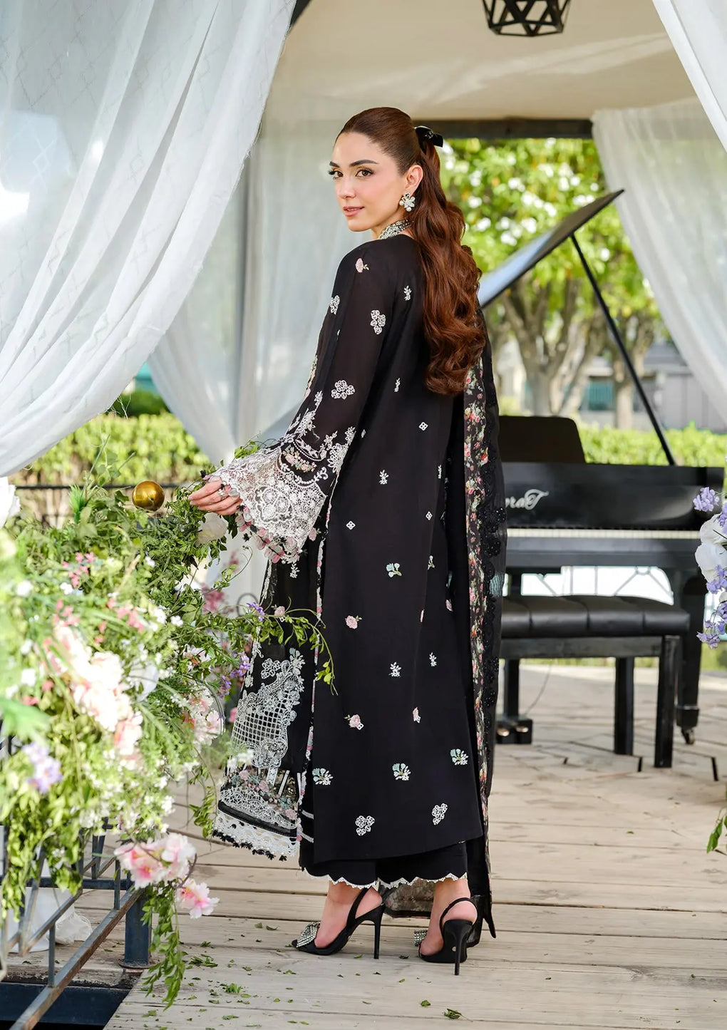 Elaf Premium | Luxury Lawn 25 | ELH-6A SERENA - Official Elaf Premium stockist in UK - Sakeena London