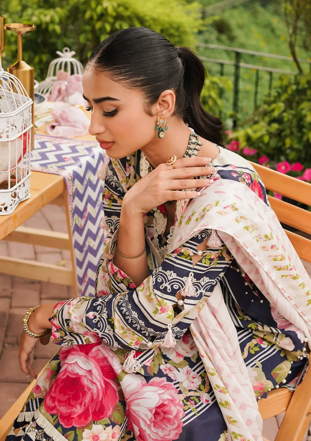 Elaf Premium | Printed Collection 24 | EEP-05B - Amica - Official Elaf Premium stockist in UK - Sakeena London